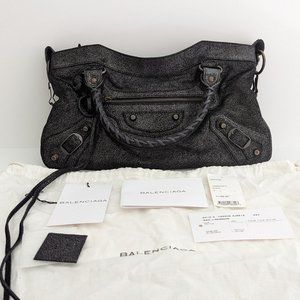 Limited Edition – Shimmery Black Balenciaga/Neiman Marcus 10th Anniversary bag
